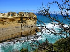 Rugged Coastline, Great Ocean Road Royalty Free Stock Images Rugged Coastline, Great Ocean Road Royalty Free Stock Images