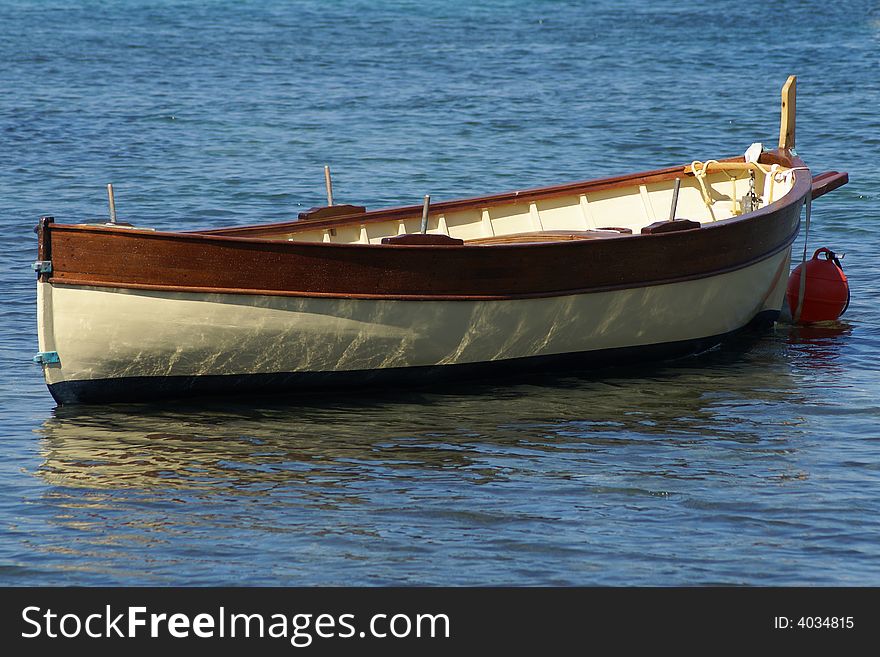 Traditional fisher-boat in Provence (Frecnh Riviiera). Traditional fisher-boat in Provence (Frecnh Riviiera)