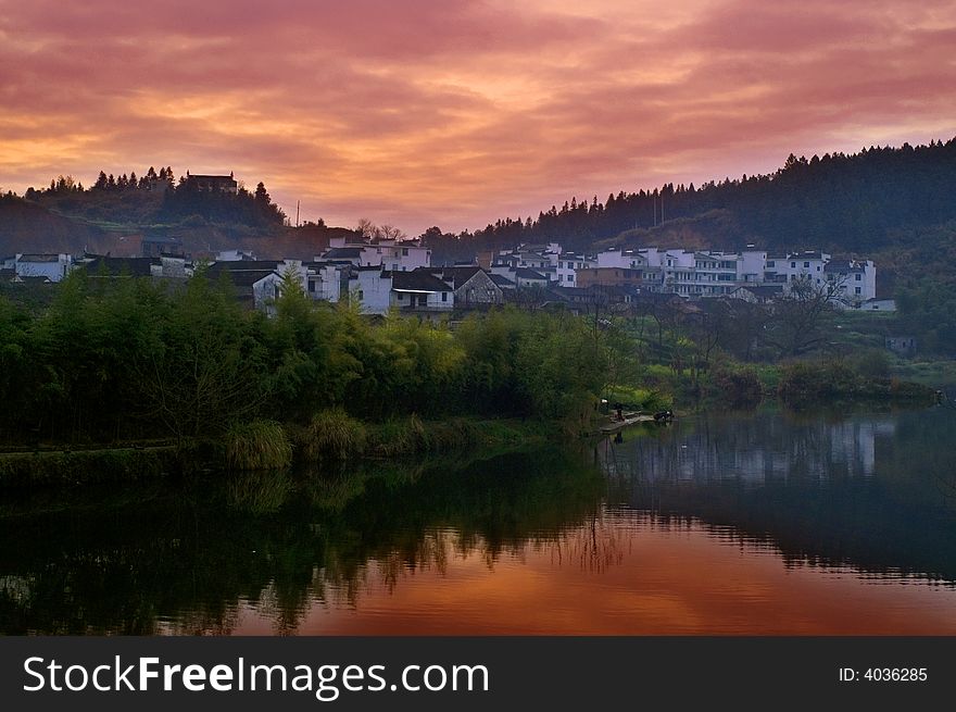 Afterglow In Wuyuan