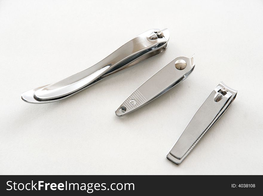 Nail scissors. Tool stainless steel. Scissors to cut nails