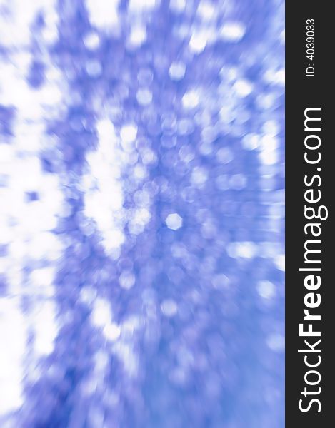 Blue abstract defocus light
background