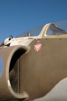 Jet Fighter Canopy Royalty Free Stock Image