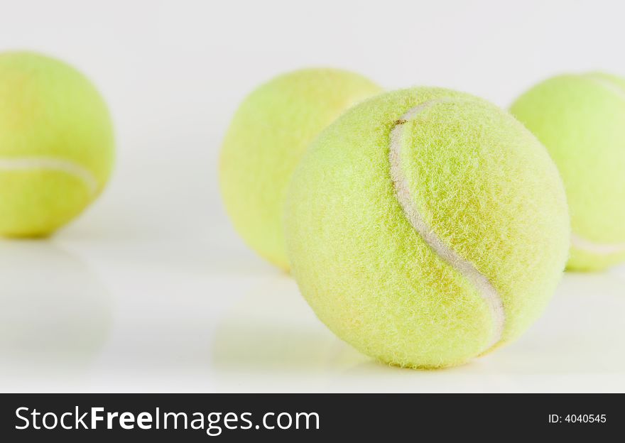 Tennis Ball just Laying Around for the Game. Tennis Ball just Laying Around for the Game