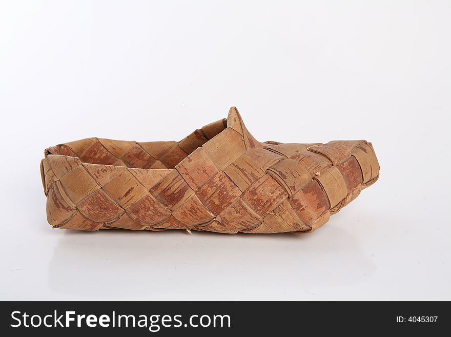 Russian National Folk bast shoe