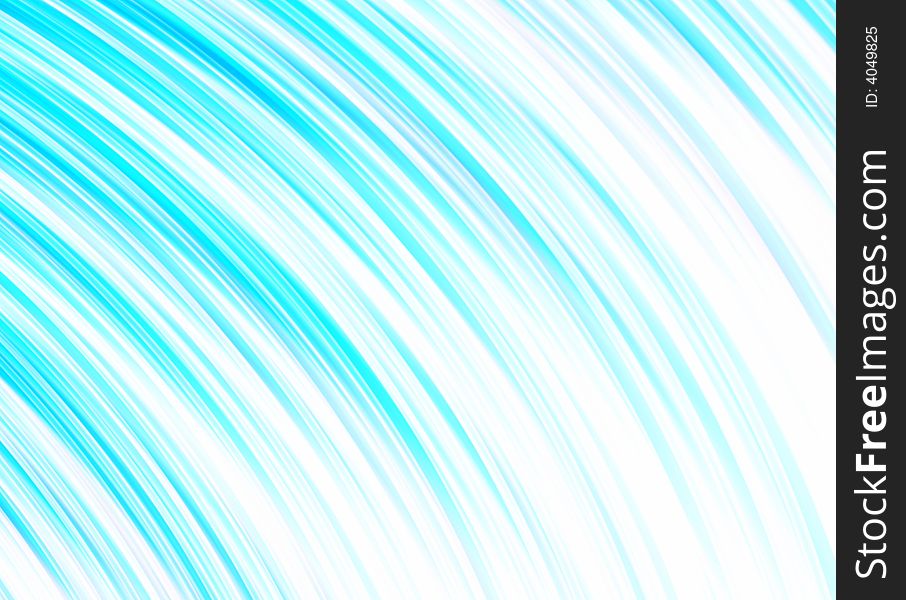 Striped blue background. Fractal illustration. Striped blue background. Fractal illustration