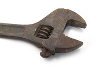 Old Adjustable Spanner Royalty Free Stock Images Old Adjustable Spanner Royalty Free Stock Images