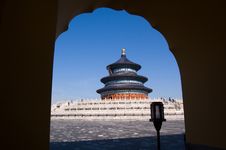 TEMPLE OF HEAVEN Royalty Free Stock Images
