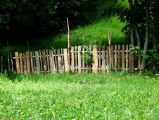 Fence In Nature Royalty Free Stock Photo Fence In Nature Royalty Free Stock Photo
