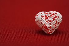 A Valentine Heart Candy Stock Images A Valentine Heart Candy Stock Images
