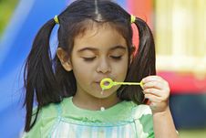 Blowing Bubbles Royalty Free Stock Photos Blowing Bubbles Royalty Free Stock Photos
