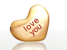 Love You Stock Photography