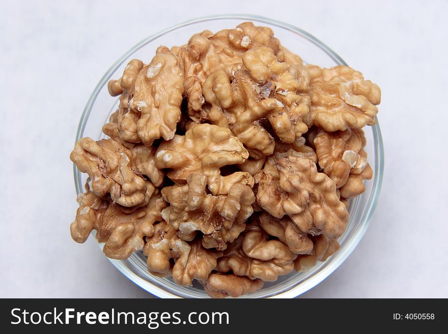 A Bowl Of Walnuts.