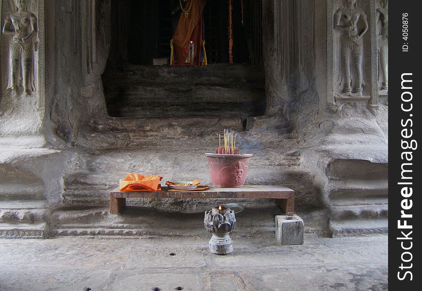 Temple, From angkor Wat, Cambodia, Siem Reap. Temple, From angkor Wat, Cambodia, Siem Reap