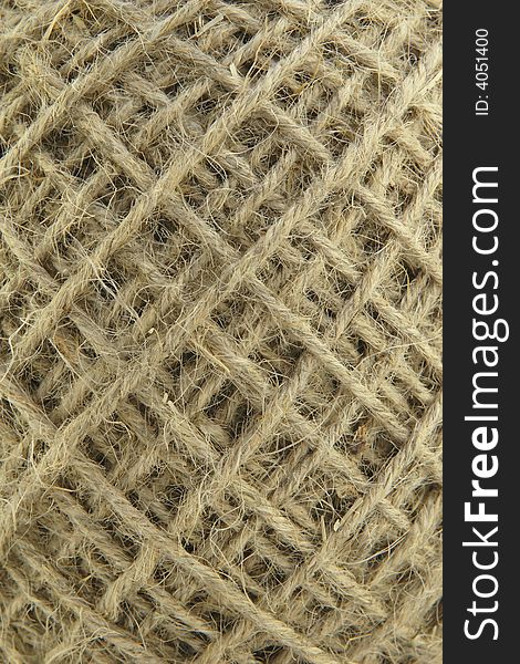 Textures background natural beige rope. Textures background natural beige rope