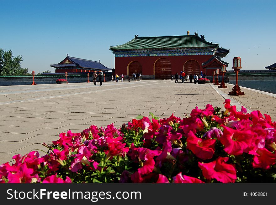 Hall of Prayer for Good Harvest in the Temple of Heaven, world historic heritage