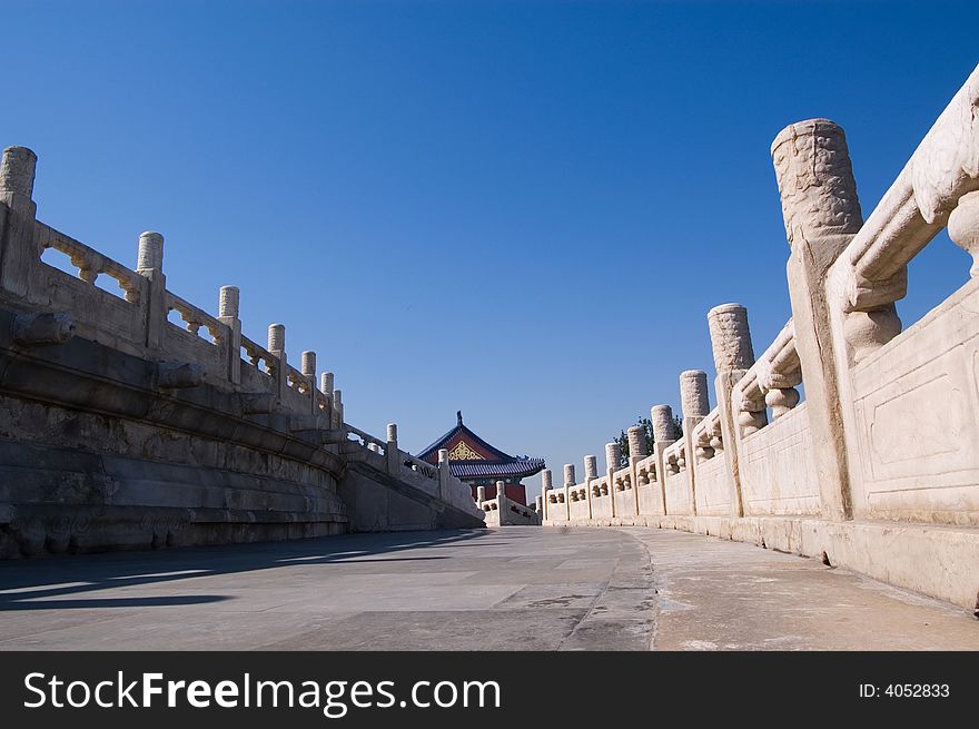 Hall of Prayer for Good Harvest in the 
Temple of Heaven, world historic heritage