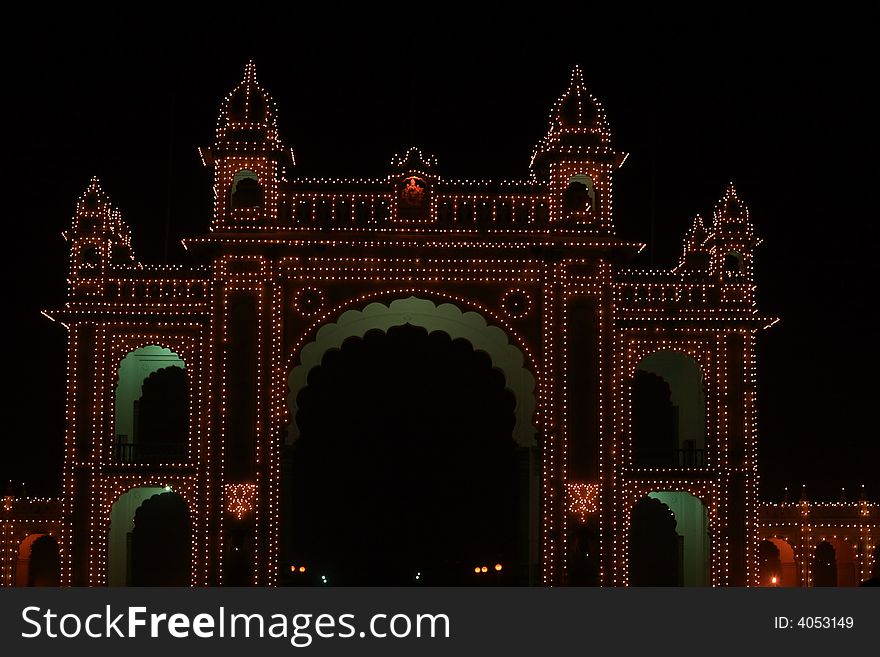 Mysore Palace Gate-VII