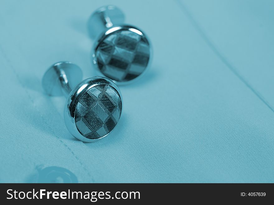 Blue Cuff Links