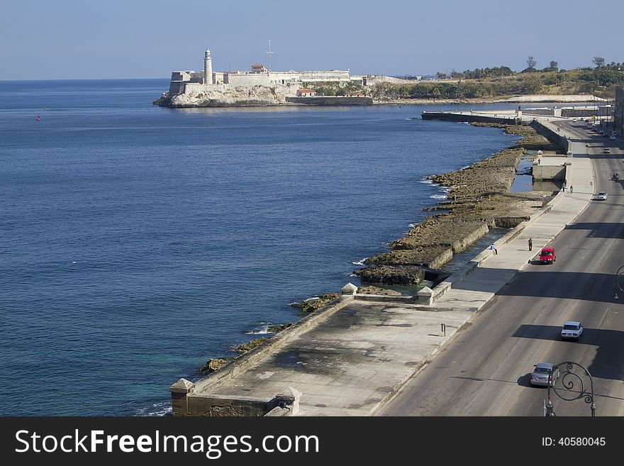 Havana Seafront - Malecon esplanade