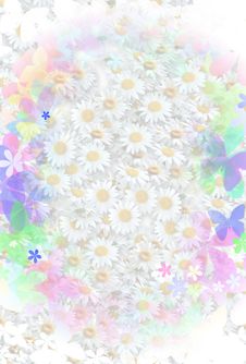 Floral Background Royalty Free Stock Photography Floral Background Royalty Free Stock Photography