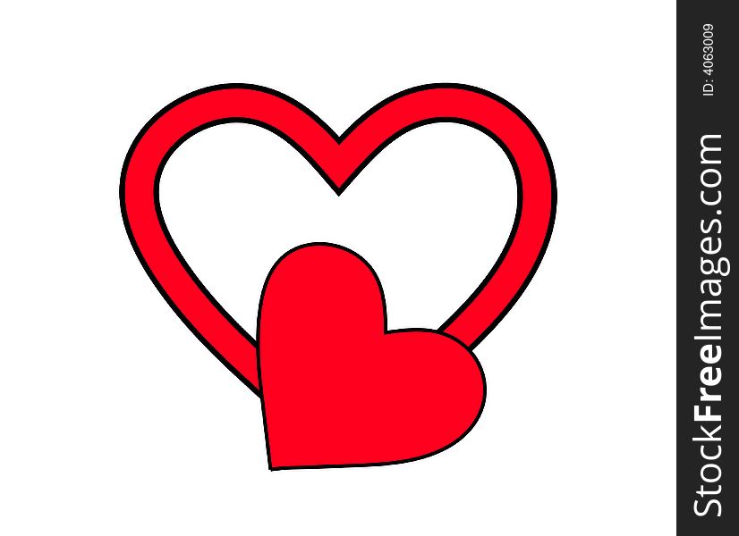 An image of a heart symbol, it would be good for images involving romantic concepts and valentines day. An image of a heart symbol, it would be good for images involving romantic concepts and valentines day.