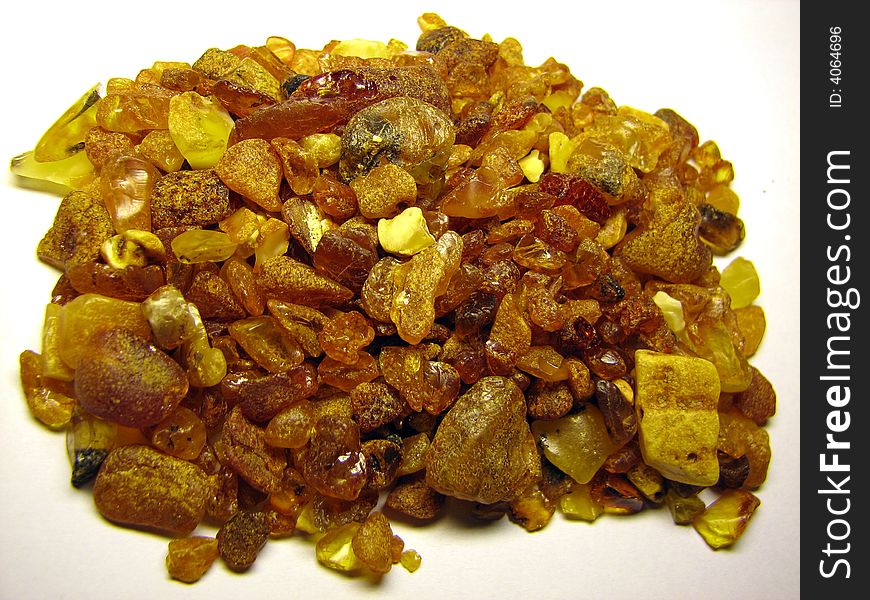 The gold amber from Lithuania cost