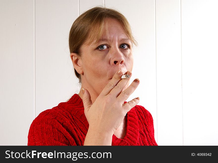 Woman Smoking