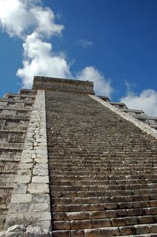 Steps Leading To Top Of Mayan Pyramid Royalty Free Stock Photo Steps Leading To Top Of Mayan Pyramid Royalty Free Stock Photo