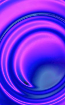 Blue Whirlpool Background Stock Photo