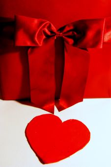 Valentines Love Gift Royalty Free Stock Photos