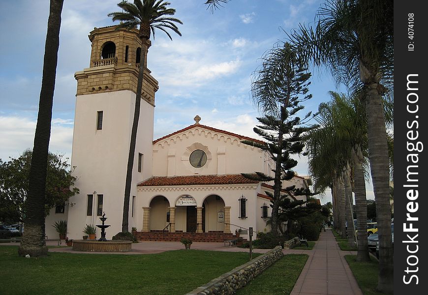 Church at La Jolla Cove