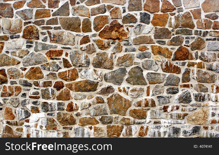 The brickwall background. Old surface