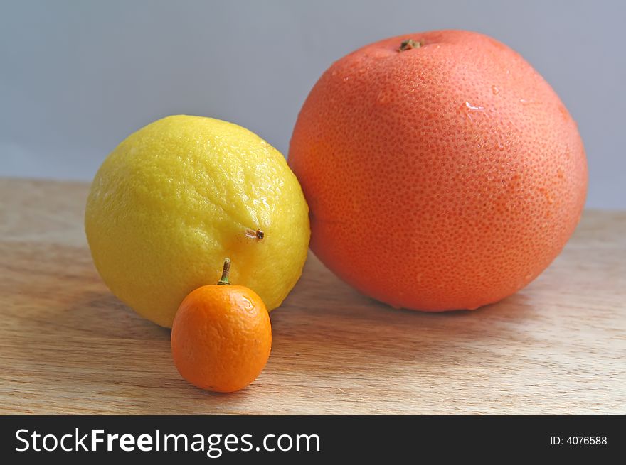 Trio of citrusy goodness