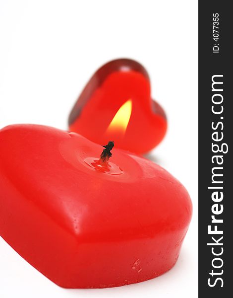 Valentine candle