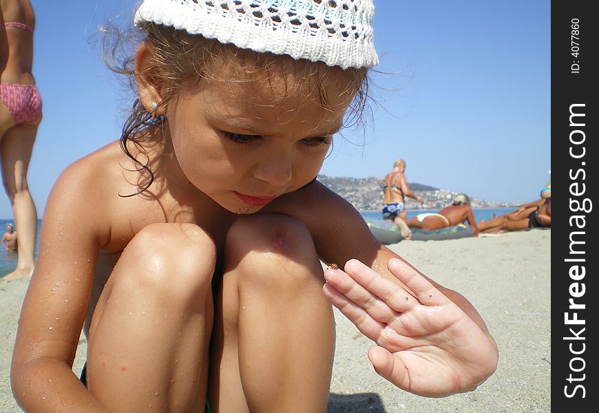 Girl On The Beach