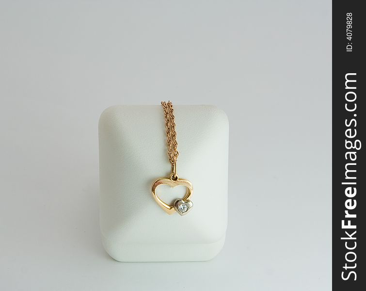 Gold Hearts pendant