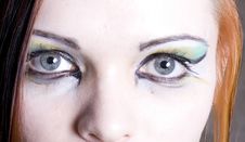 Bright Make-up Stock Image