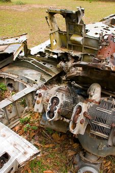 Scrap Metal Pile Royalty Free Stock Photography Scrap Metal Pile Royalty Free Stock Photography