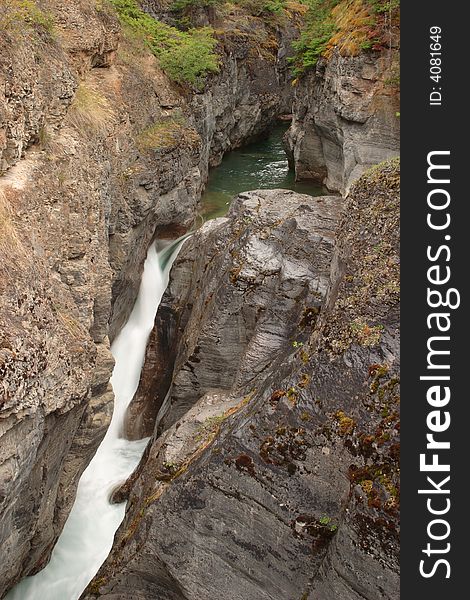 Maligne Canyon at Jasper National Park