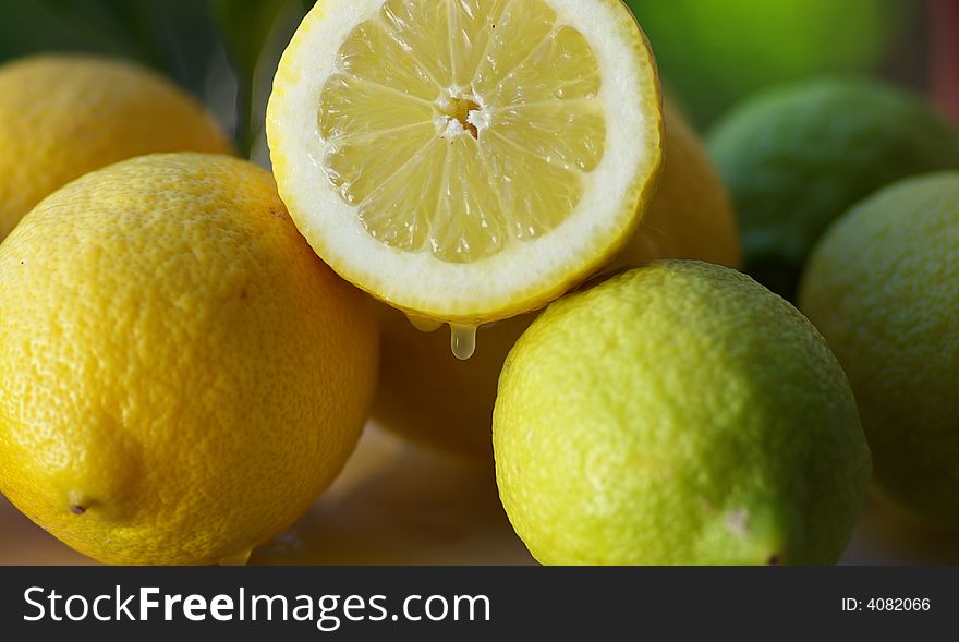 Lemon half