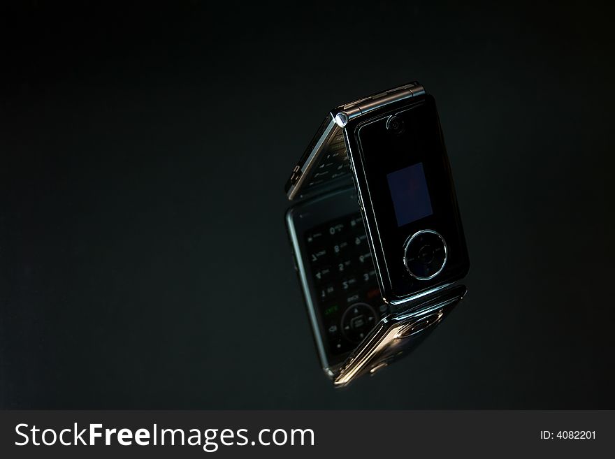 Combination cell phone and MP3 Player. Combination cell phone and MP3 Player