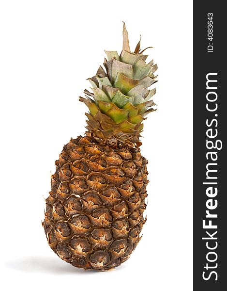 An image of pineapple on white background