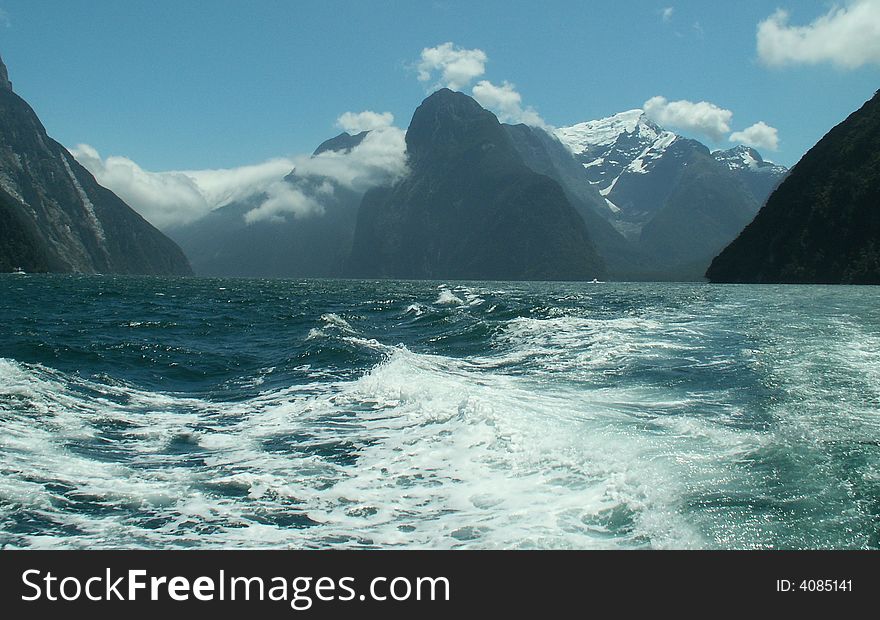 Milford Sound on the Southern Island of New Zealand