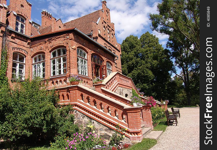 Summer day, castle, beauty, Latvia