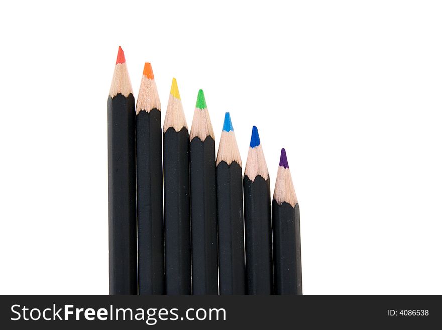 Set Of Color Pencils