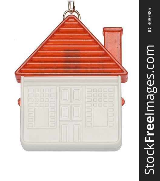 House On A White Background