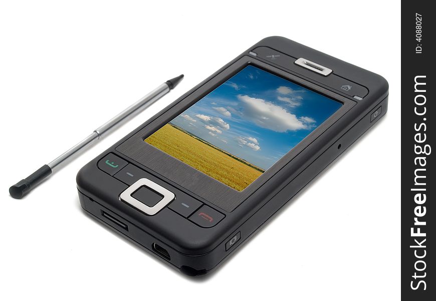 Smartphone With Landscape