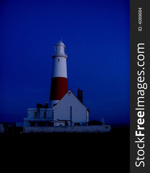 The old lighthouse near portsmouth/weymouth, uk. The old lighthouse near portsmouth/weymouth, uk