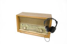Old Radio. Royalty Free Stock Photography Old Radio. Royalty Free Stock Photography
