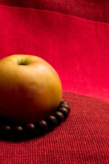 Apple Red Prayer Beads Stock Photography Apple Red Prayer Beads Stock Photography